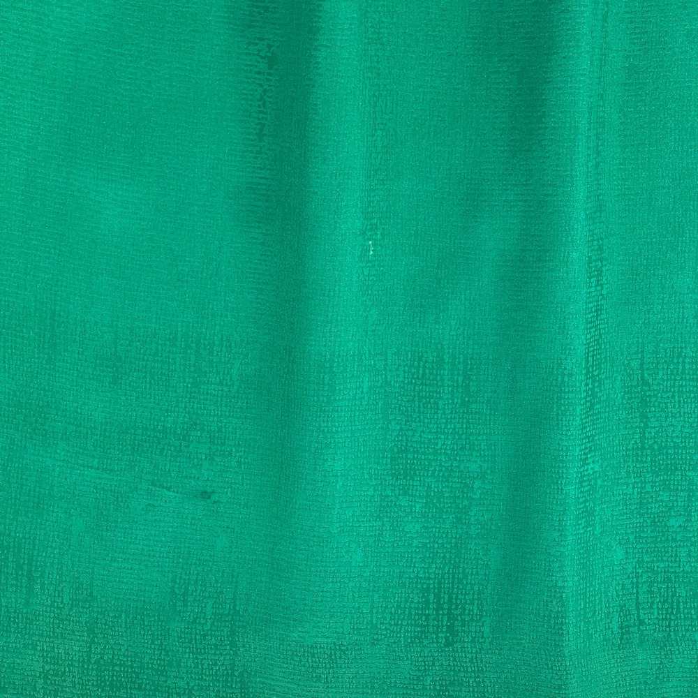 Adrianna Papell VTG Emerald Green 100% Silk Skirt Suit Set Sz 16 Bows Co-Ord 90s - Picture 8 of 14
